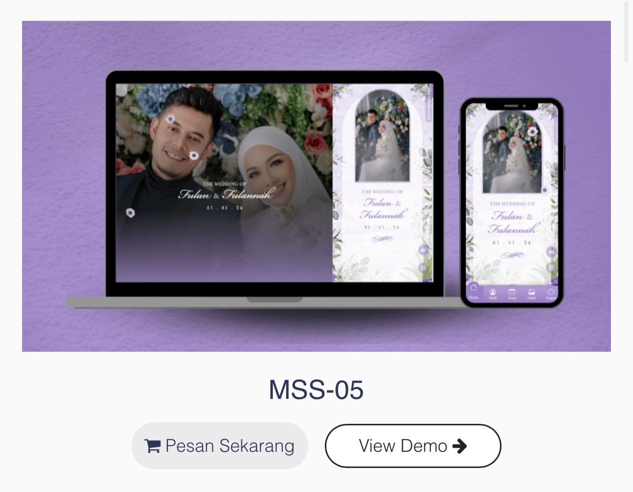 Undangan Website