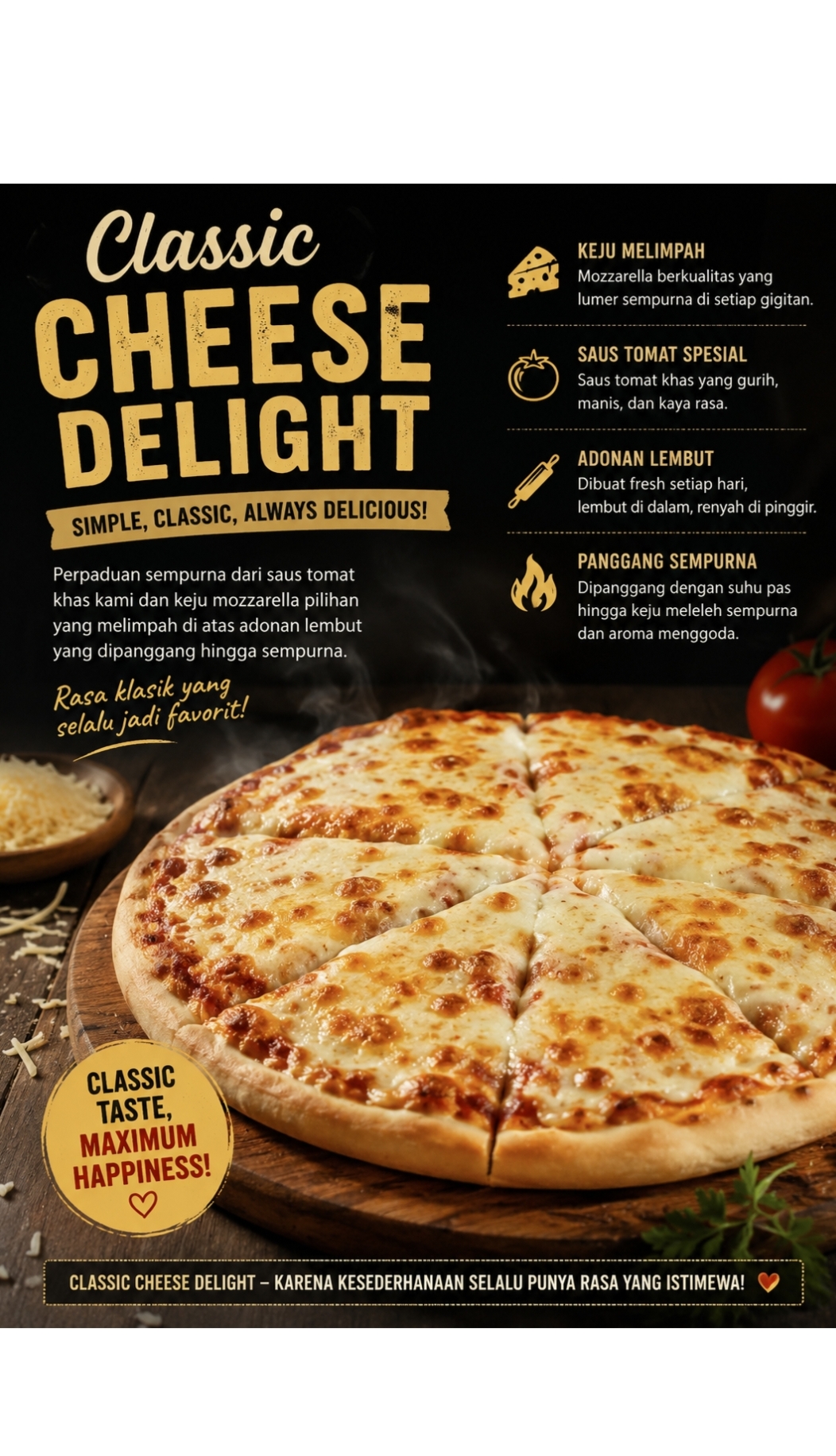Classic chesse delight