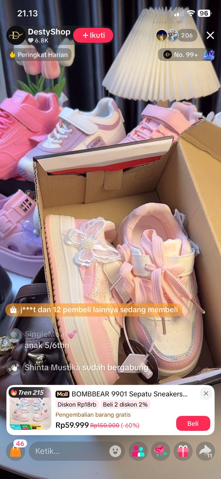 Sepatu bocil